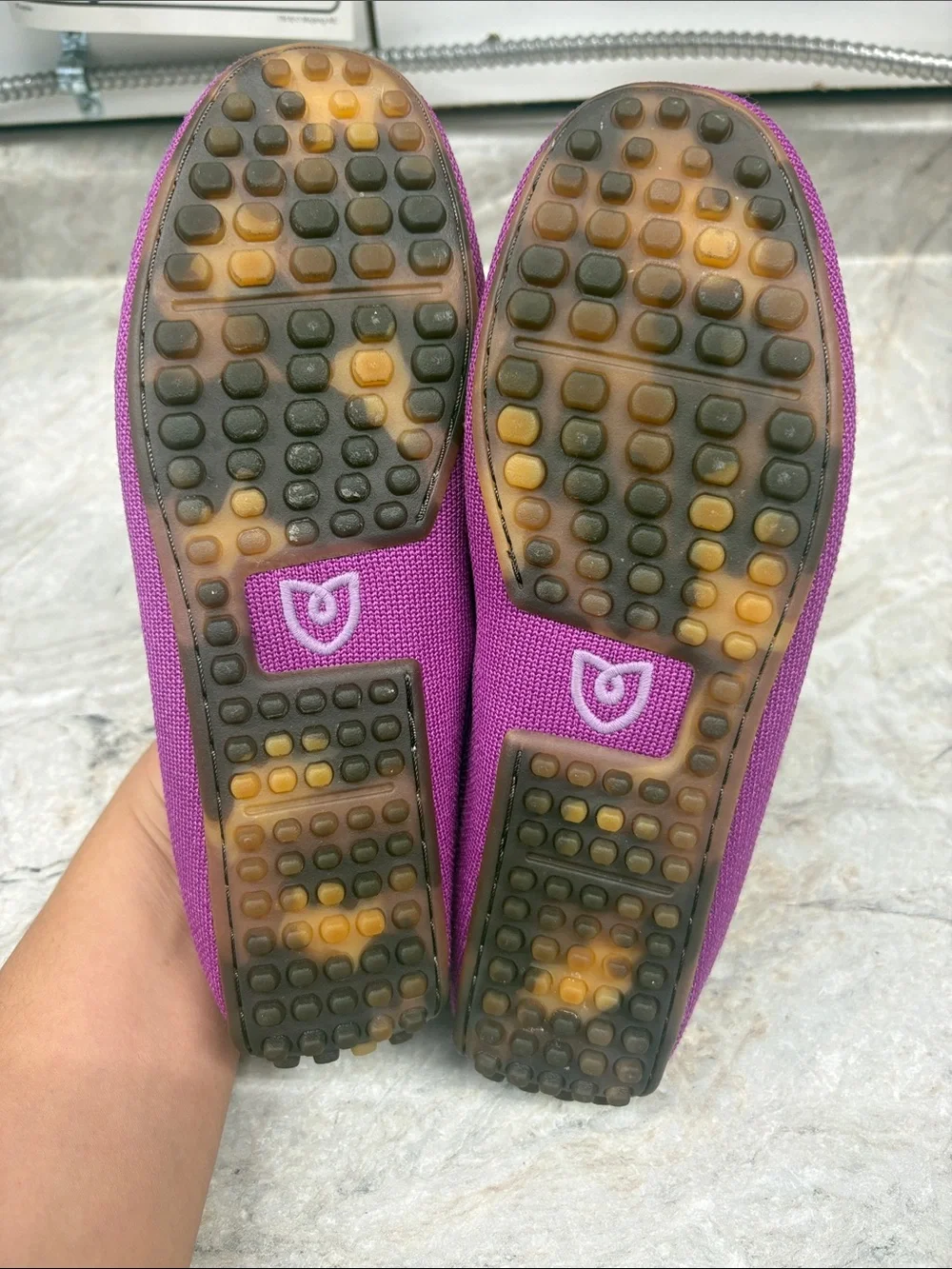 Rothy's Purple Loafers - Picture 3 of 3